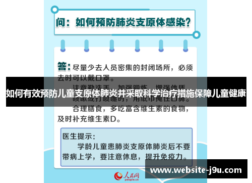 如何有效预防儿童支原体肺炎并采取科学治疗措施保障儿童健康